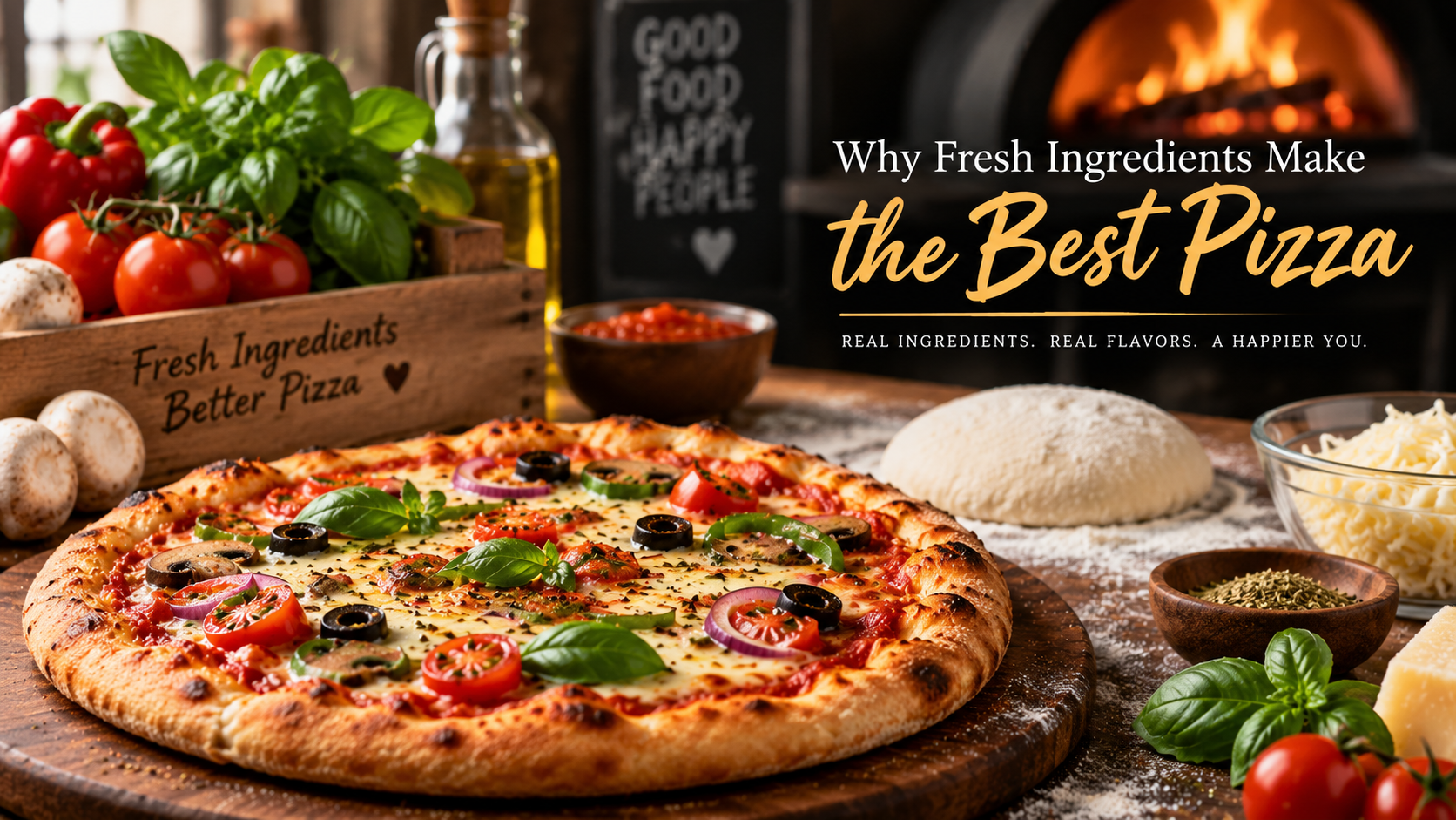 Why Fresh Ingredients Make the Best Pizza